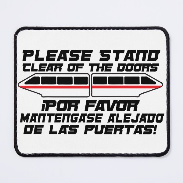 Item preview, Monorail Por Favor Design designed and sold by mainstreetmerch.