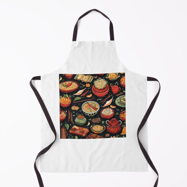 Item preview, Chinese tasty plates food lover pattern designed and sold by SmileshareShop.