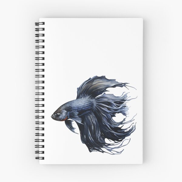 Item preview, Betta Splendens Watercolor Fish designed and sold by SchorlCraft.