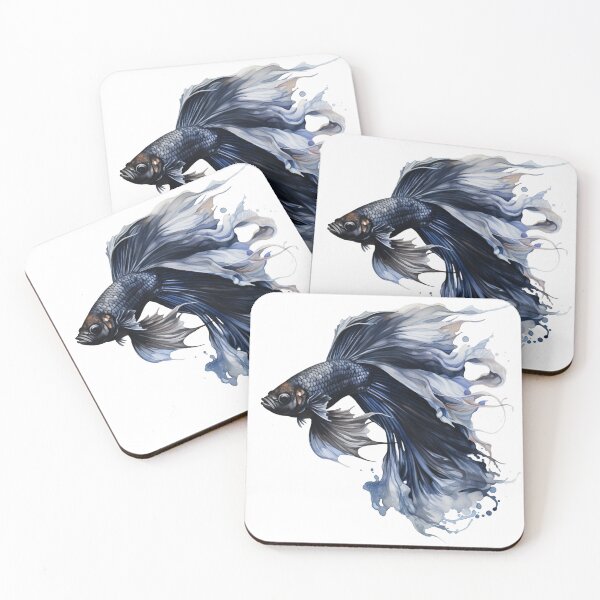 Item preview, Betta Splendens Watercolor Fish designed and sold by SchorlCraft.