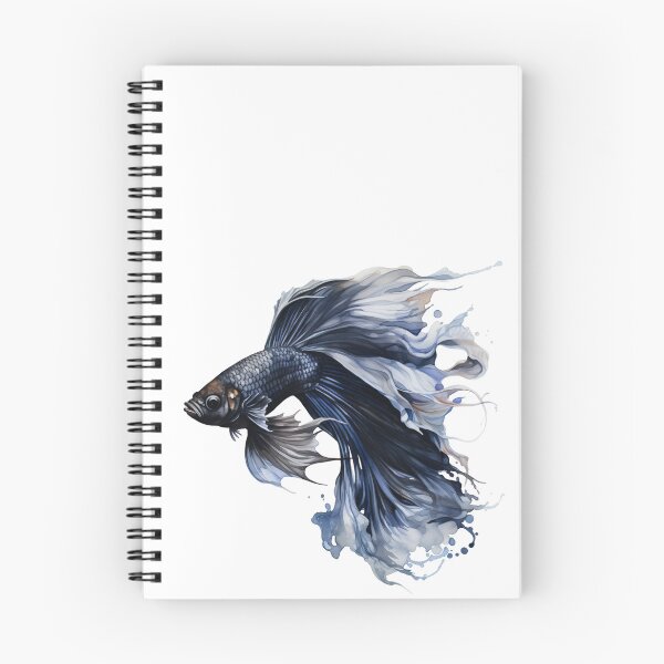 Item preview, Betta Splendens Watercolor Fish designed and sold by SchorlCraft.