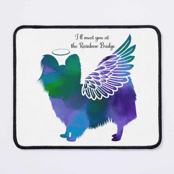 Item preview, Yorkshire Terrier Angel Wings Rainbow Bridge Pet Loss keepsakes designed and sold by ElizInspires.