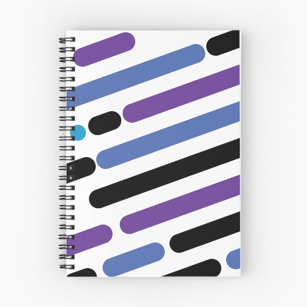 Item preview, Blue and purple diagonal lines designed and sold by HelenDBVickers.