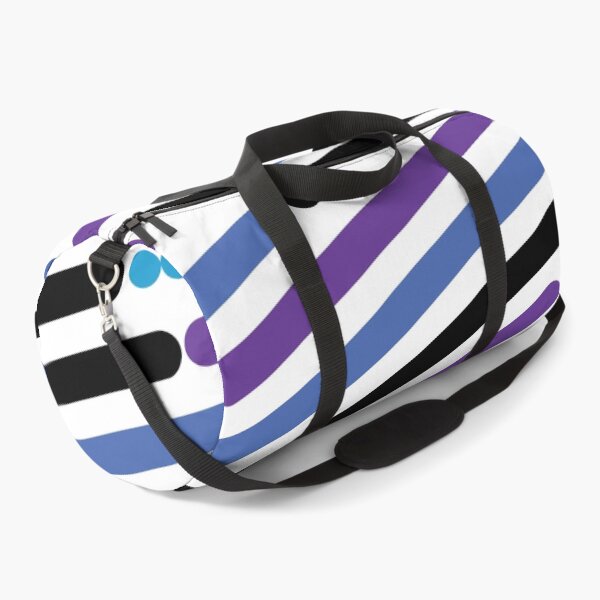 Item preview, Blue and purple diagonal lines designed and sold by HelenDBVickers.