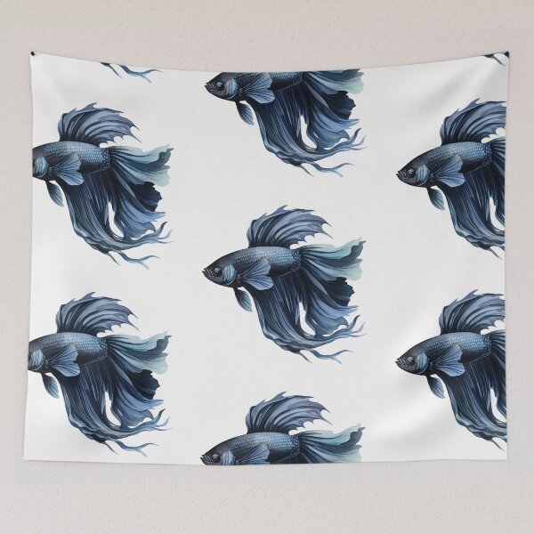 Item preview, Betta Splendens Watercolor Fish designed and sold by SchorlCraft.