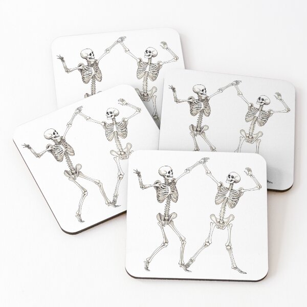 Item preview, Funny Halloween Dancing Skeletons designed and sold by SupernovaDSGN.