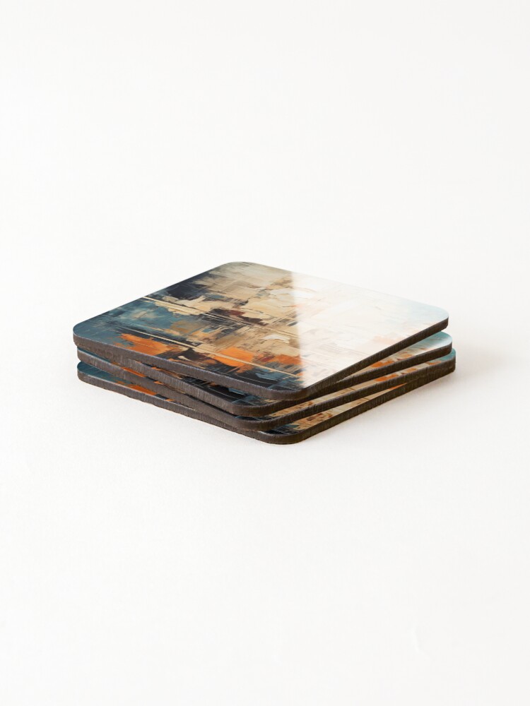 Thumbnail 4 of 5, Coasters (Set of 4), Rustic Reverie designed and sold by Ladams415.