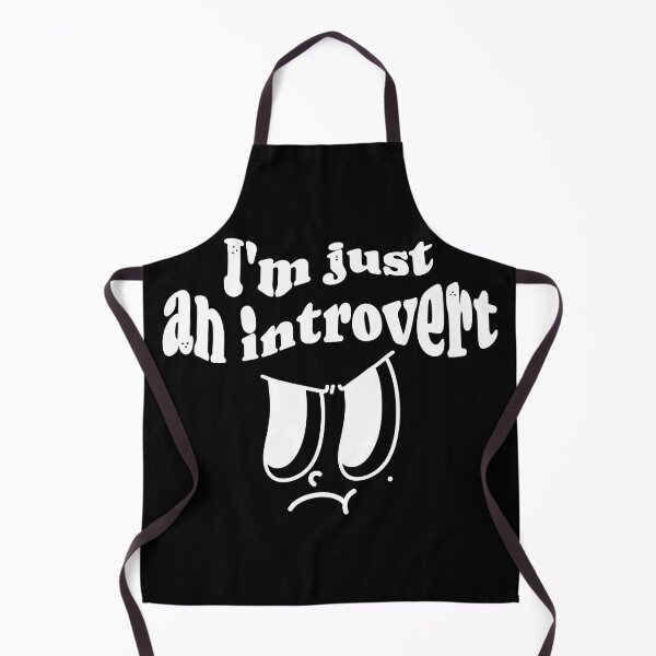 Item preview,  I am just an introvert - social anxiety unhappy mood designed and sold by TNwandesignart.