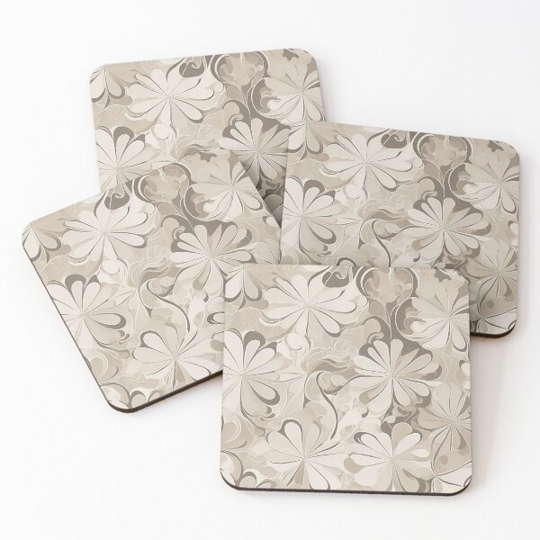 Item preview, Abstract floral pattern designed and sold by CoolPixels.