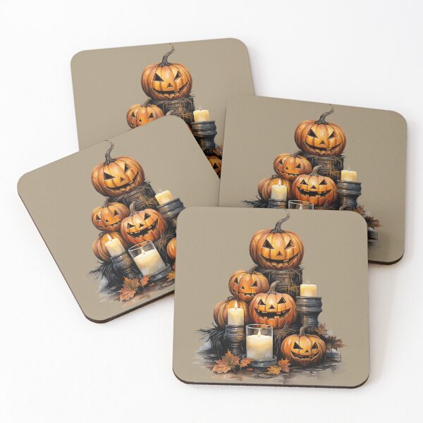 Item preview, Halloween Pumpkins & Candles designed and sold by Sturdust.
