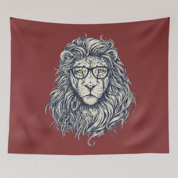Item preview, Hipster Lion Design designed and sold by SoNifty.