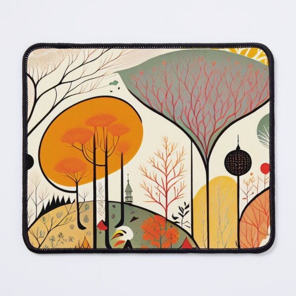 Item preview, Houses and creatures between huge trees designed and sold by paulagonig.