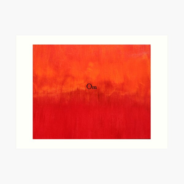 Om Art Print