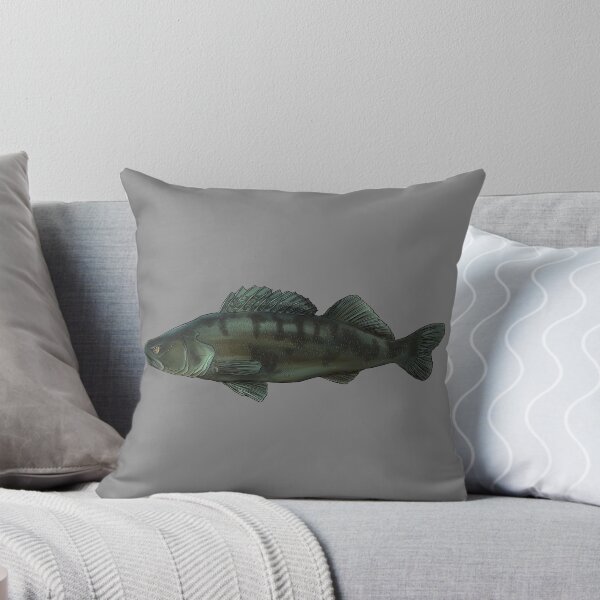 Item preview, Zander pikeperch designed and sold by InkFish Art.