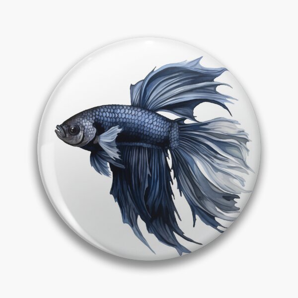 Artikelvorschau, Betta Splendens Aquarellfisch entworfen und verkauft von SchorlCraft.