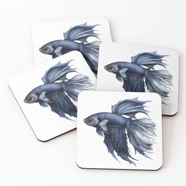 Item preview, Betta Splendens Watercolor Fish designed and sold by SchorlCraft.