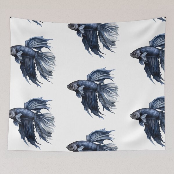 Item preview, Betta Splendens Watercolor Fish designed and sold by SchorlCraft.