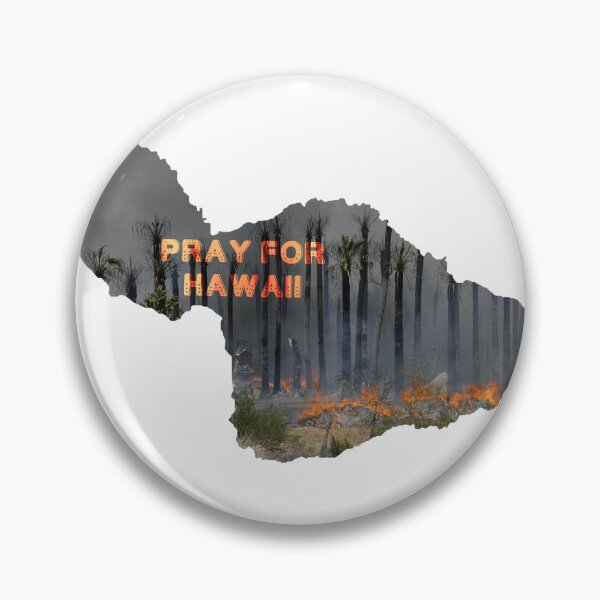Item preview, From Smoke to Serenity: Praying for Hawaiis Wildfire Relief - pray for Hawaii designed and sold by EmeraldeaArt.