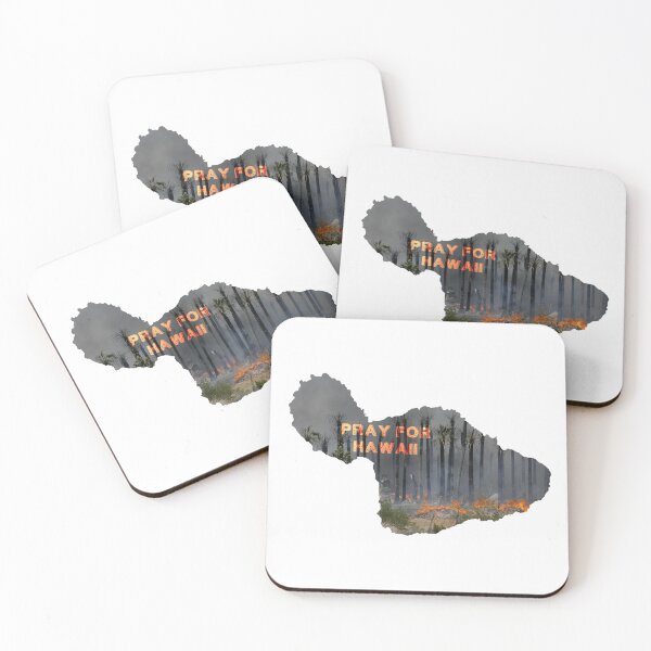 Item preview, From Smoke to Serenity: Praying for Hawaiis Wildfire Relief - pray for Hawaii designed and sold by EmeraldeaArt.