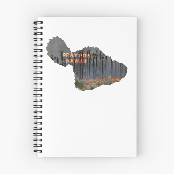 Item preview, From Smoke to Serenity: Praying for Hawaiis Wildfire Relief - pray for Hawaii designed and sold by EmeraldeaArt.