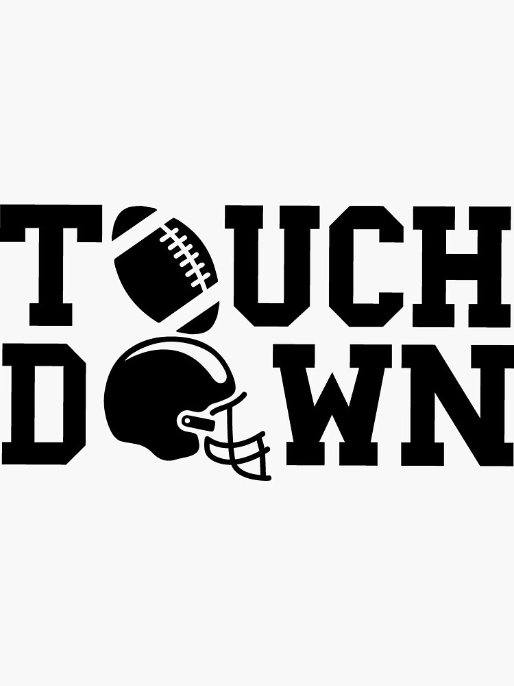 Touch down | Sticker