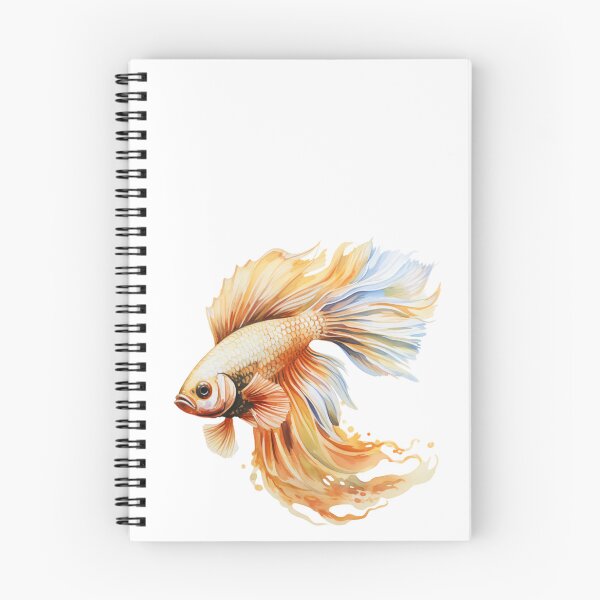 Item preview, Betta Splendens Watercolor Fish designed and sold by SchorlCraft.
