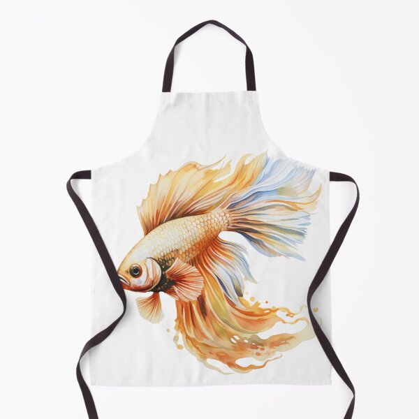 Item preview, Betta Splendens Watercolor Fish designed and sold by SchorlCraft.