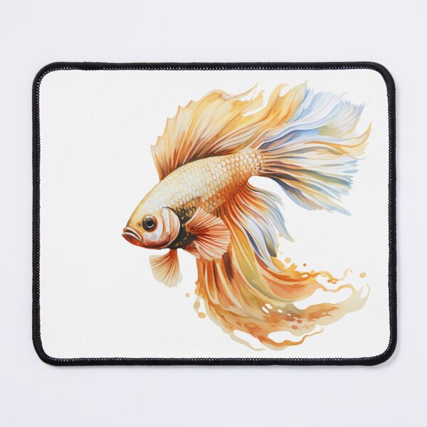 Item preview, Betta Splendens Watercolor Fish designed and sold by SchorlCraft.