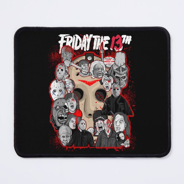 Item preview, Friday the 13th character collage  designed and sold by coolheartstudio.