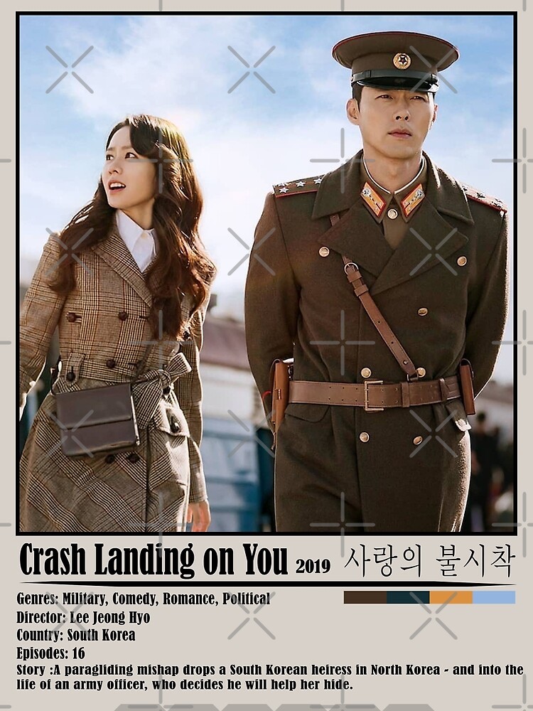 Crash Landing On You Son Ye Jin Hyun Bin Movie Wall Art Home