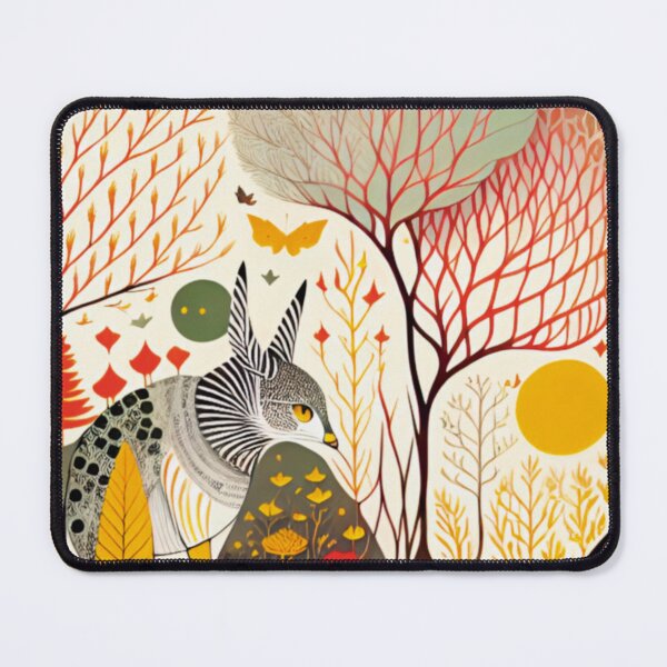 Item preview, Strange creatures looking for food in the undulating forest designed and sold by paulagonig.
