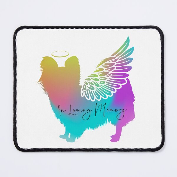 Item preview, Yorkshire Terrier Angel Wings Rainbow Bridge Pet Loss keepsakes designed and sold by ElizInspires.