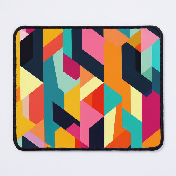 Item preview, Colors Of Interlocking Trapezoids designed and sold by Jiinkyy.