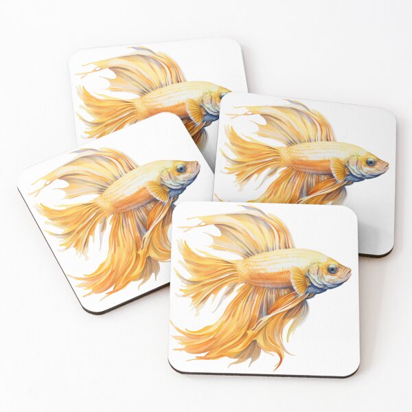 Item preview, Betta Splendens Watercolor Fish designed and sold by SchorlCraft.