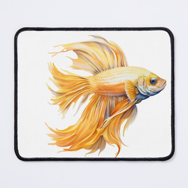Item preview, Betta Splendens Watercolor Fish designed and sold by SchorlCraft.