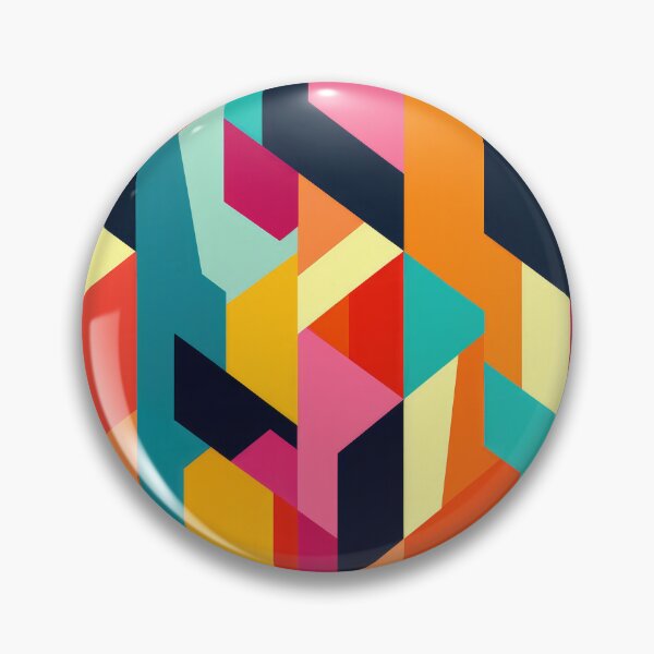 Item preview, Colors Of Interlocking Trapezoids designed and sold by Jiinkyy.