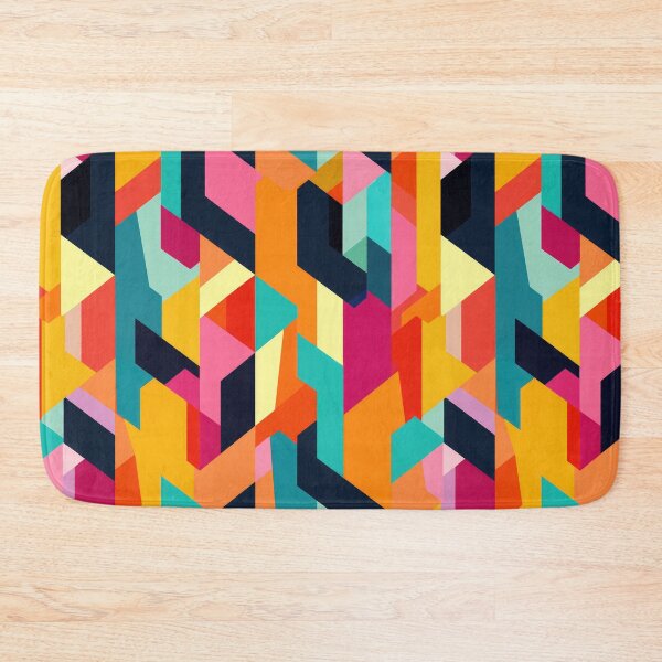 Item preview, Colors Of Interlocking Trapezoids designed and sold by Jiinkyy.