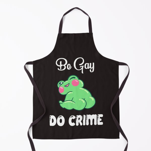 Item preview, Be Gay Do Crime Frog Butt Edition   designed and sold by SaltyCulthf.