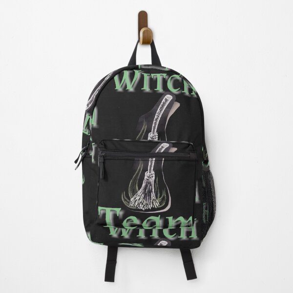 Item preview, Witch's broom with inscriptions in negative designed and sold by Lucky Day Shop 777.