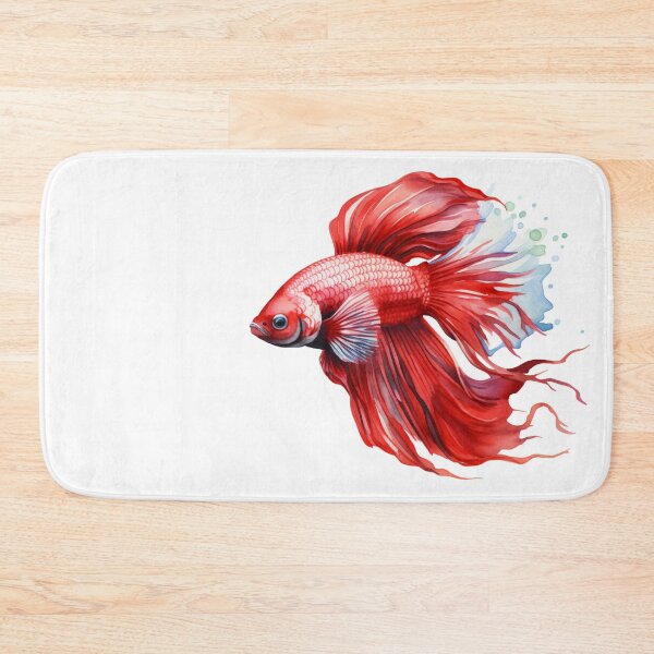 Item preview, Betta Splendens Watercolor Fish designed and sold by SchorlCraft.