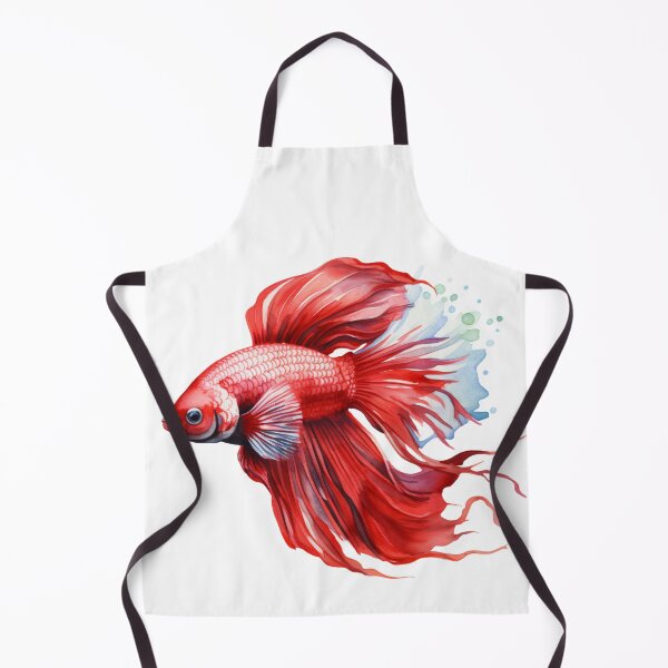 Item preview, Betta Splendens Watercolor Fish designed and sold by SchorlCraft.