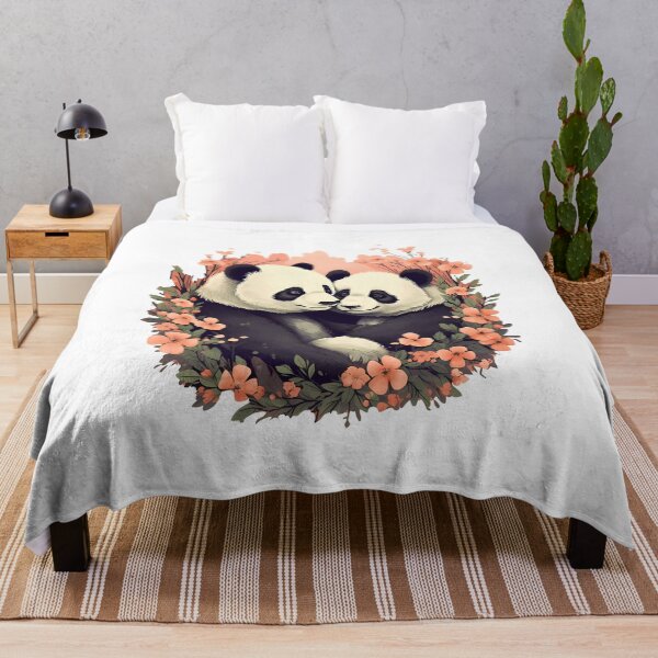 Item preview, Adorable Panda Hugs: Cozy Embrace of Cuddly Friends designed and sold by hamishby.