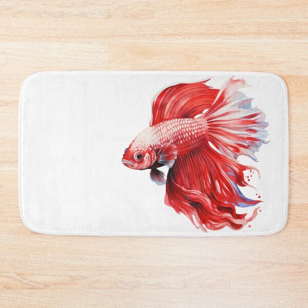 Item preview, Betta Splendens Watercolor Fish designed and sold by SchorlCraft.