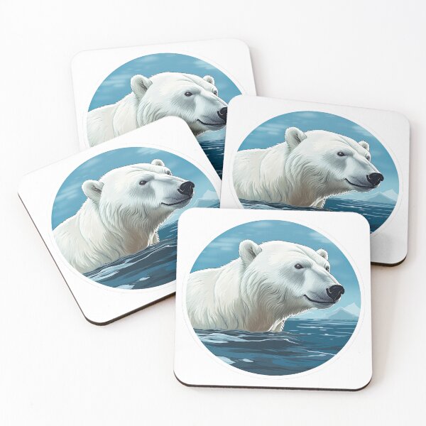 Artikelvorschau, Eisbär schwimmt entworfen und verkauft von abmkf.