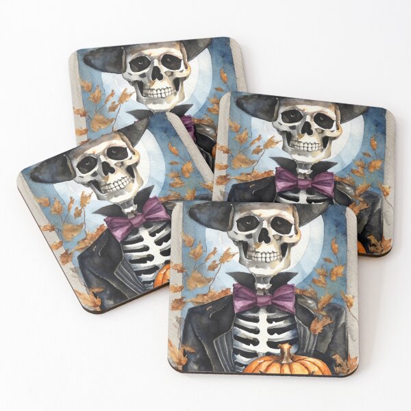 Item preview, Formal Halloween Skeleton designed and sold by puravidavisions.