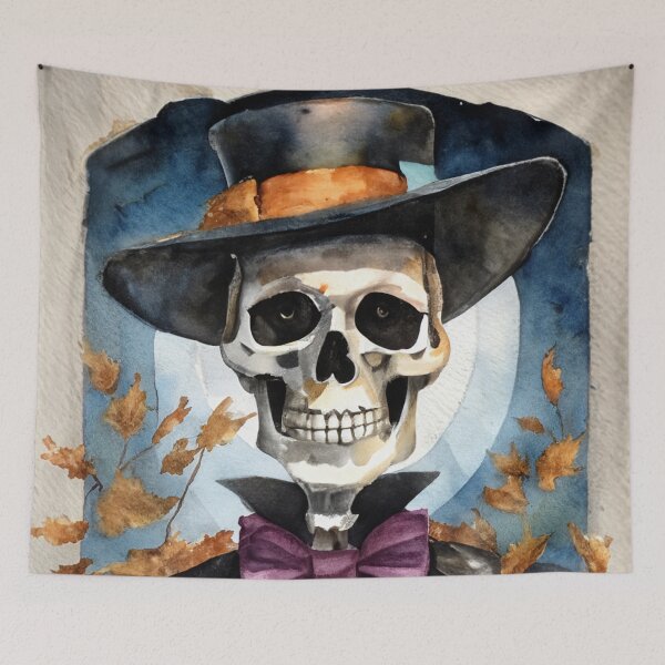 Item preview, Formal Halloween Skeleton designed and sold by puravidavisions.