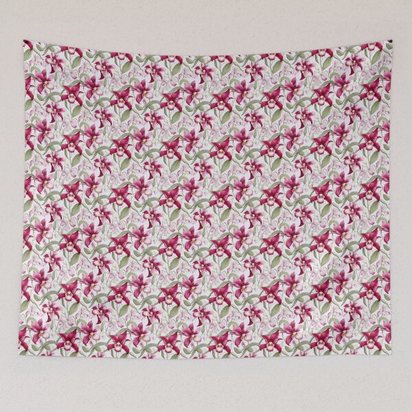 Item preview, Vintage Orchid flower pattern designed and sold by Vindbult.