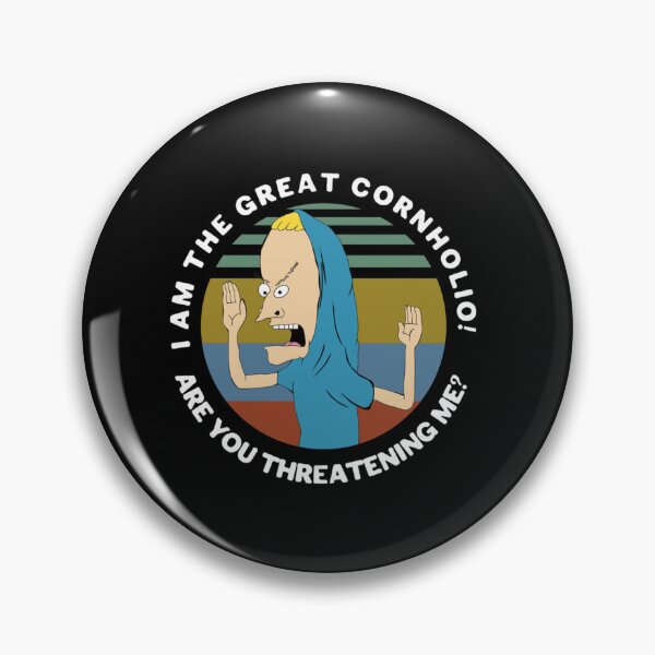 Item preview, Beavis I Am The Great Cornholio Are You Threatening Me   designed and sold by SaltyCulthf.