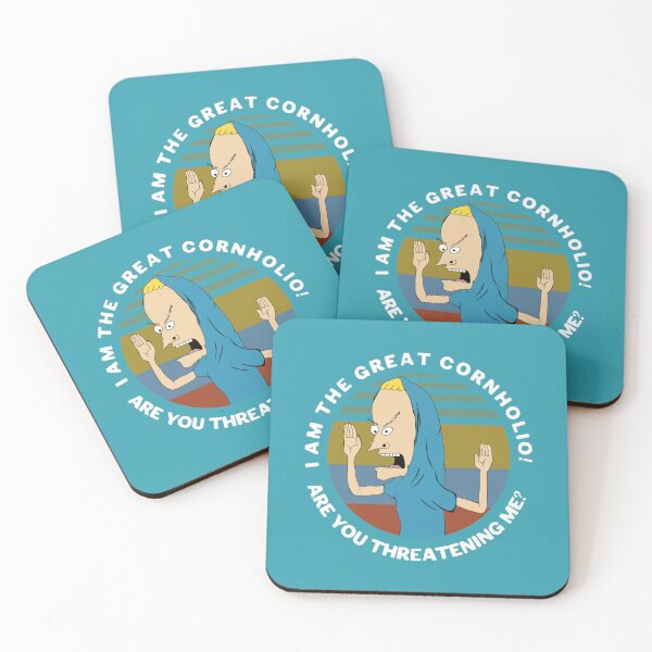 Item preview, Beavis I Am The Great Cornholio Are You Threatening Me   designed and sold by SaltyCulthf.
