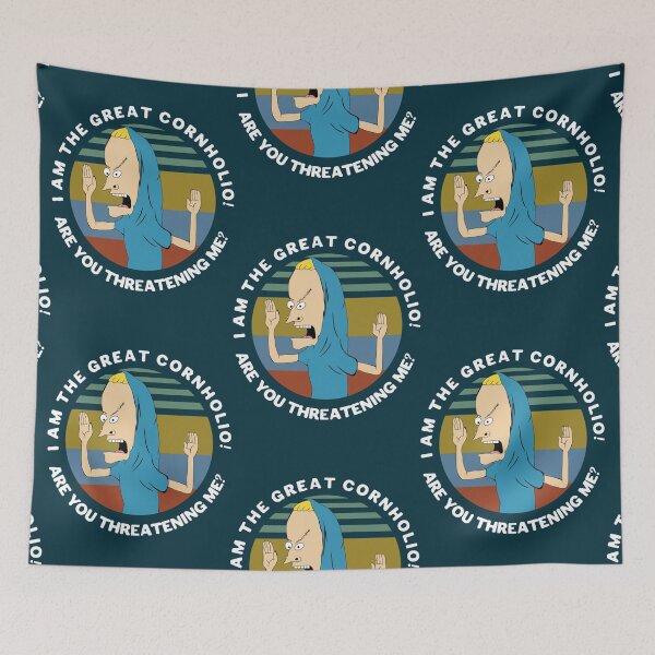 Item preview, Beavis I Am The Great Cornholio Are You Threatening Me   designed and sold by SaltyCulthf.